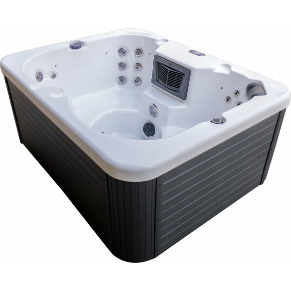 Spabad Aurora – 4 sittplatser (200×155 cm) Spabad Aurora – 4 sittplatser (200×155 cm)