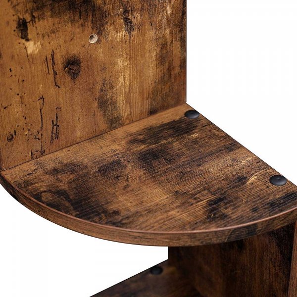 Damascus bokhylla - Brun