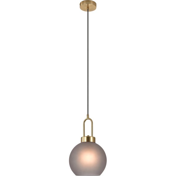 Luton f�nsterlampa - M�ssing/r�kigt glas