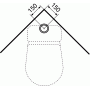 Gustavsberg Nautic 5500 2/4 l, S-ls, standardsits