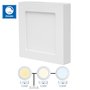 Square LED spotlight - 900lm (utanpliggande alt. inflld)