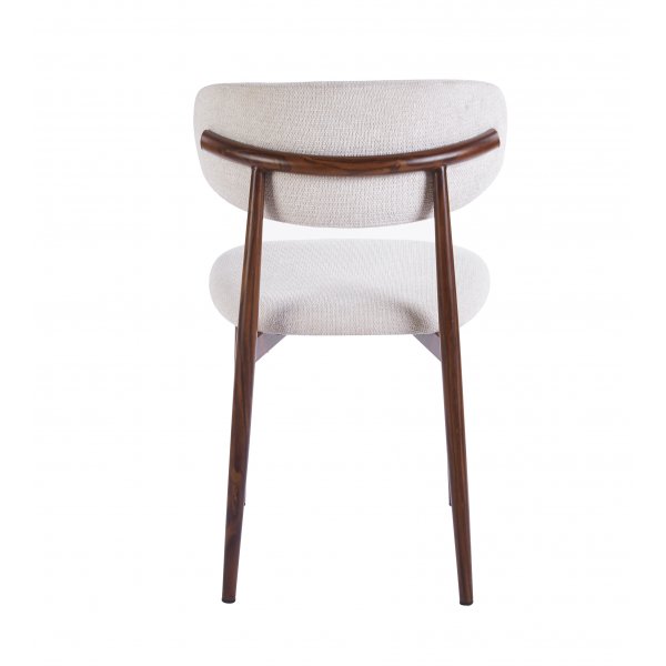 Ingrid matstol Beige/valn�t