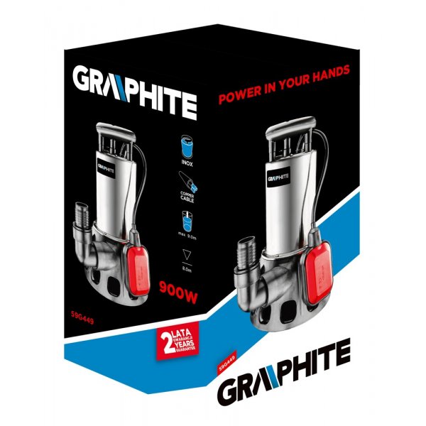 Dränkbar pump, 900W Dränkbar pump, 900W