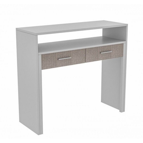 Skrivbord Maida utdragbart vit - 99 cm