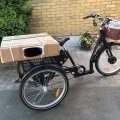 Kundebillede Trehjulet elektrisk cykel med 7 gear - 250W