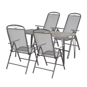 Matgrupp Navassa - 4 stolar - Utematgrupper, Utemöbelgrupper, Utemöbler