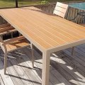 Kundbild Las Vegas tr�dg�rdsbord 205x90cm Beige Tr�: :emoji-1f44d: