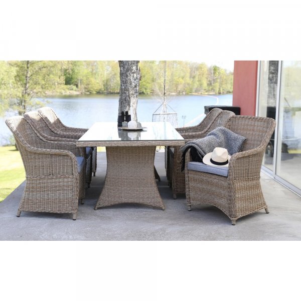 Matgrupp Sienna: Sienna bord inklusive 6 st Lotus ftljer