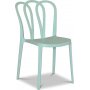 Bally matstol stapelbar - Mintgrn (Plast)