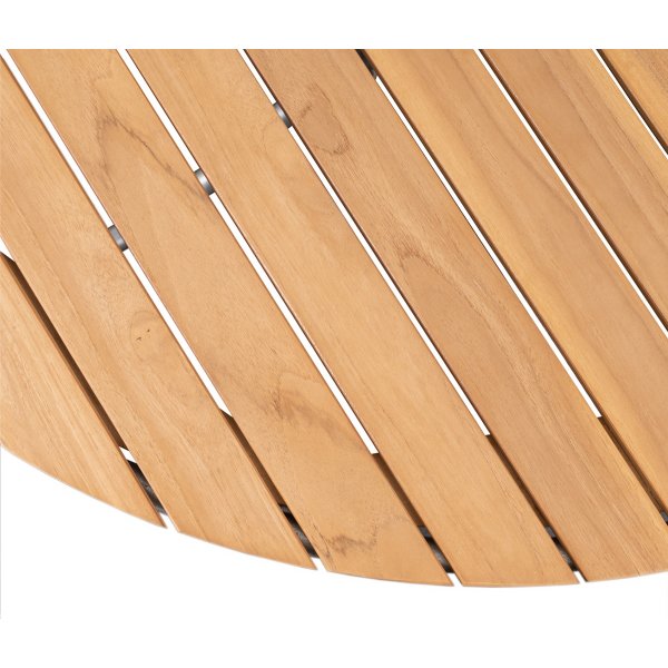 M�llan matbord runt 130 cm teak