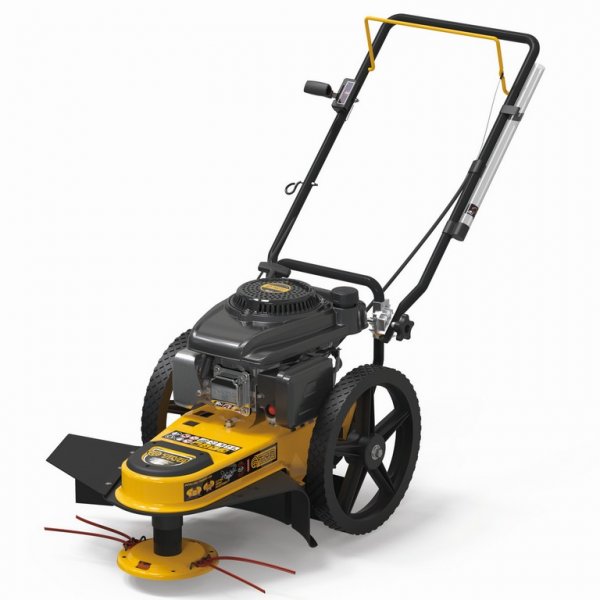 Grstrimmer med hjul - 166cc