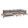 Lifestyle Garden Topaz Loungegruppe mit Tagesbett - Grau/Teak Lifestyle Garden Topaz Loungegruppe mit Tagesbett - Grau/Teak