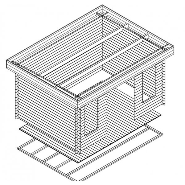 Friggebod Kajsa E - 14 m�