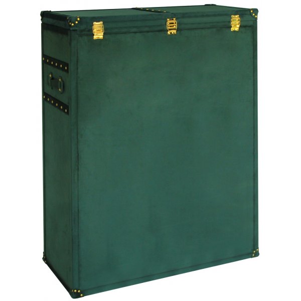 Petit Premium barsk�p med spegel - Gr�n sammet