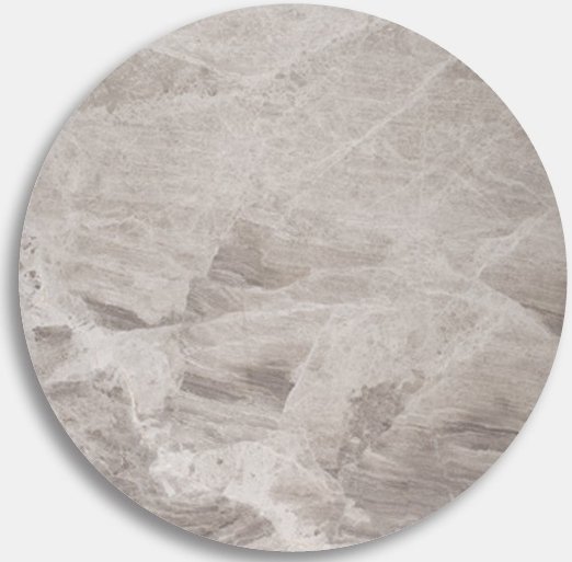 Toppskiva marmor �85 cm - Silver Diana