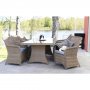 Matgrupp Sienna: Sienna bord inklusive 6 st Lotus ftljer