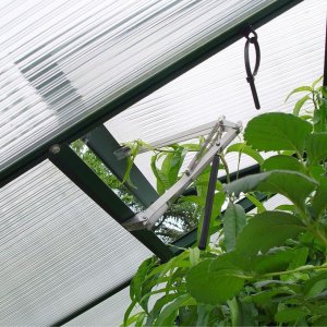 Automatisk f�nster�ppnare v�xthus Juliana Univent aluminium