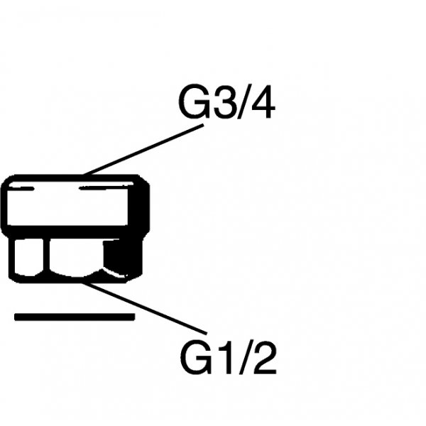 FM Mattsson vergngsnippel Krom - 2726-0000