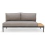 Lifestyle Garden Topaz Loungegruppe mit Tagesbett - Grau/Teak Lifestyle Garden Topaz Loungegruppe mit Tagesbett - Grau/Teak