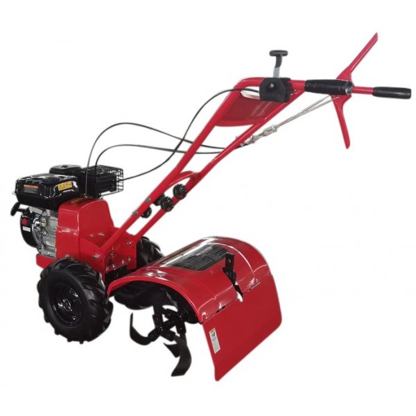 Bensindriven jordfräs - Röd Bensindriven jordfräs - Röd