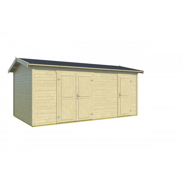 Förråd Tullis XL - 15 m² Förråd Tullis XL - 15 m²