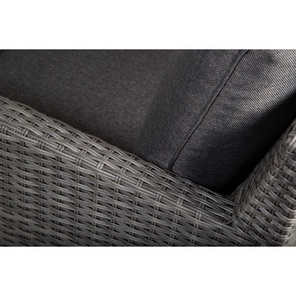 Torekov Outdoor-Gruppe, Tisch + 3+1+1 - Grau Torekov Outdoor-Gruppe, Tisch + 3+1+1 - Grau