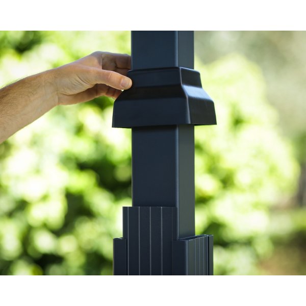 Canopia Alpine Carport i Metall För Husbil 3,6 x 13 - Grå Canopia Alpine Carport i Metall För Husbil 3,6 x 13 - Grå