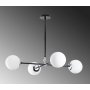 Lorea taklampa 1 - Svart/vit