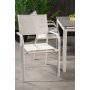 Prssebo Matgrupp (160x100) - Vit/Gr - 6 Stolar
