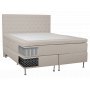 Kontinentals�ng 180x200 cm beige pocketfj�dning 5 zoner