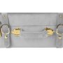 Petit vintage koffert set 2 st - Gr� (Sammet)