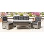 Orleans utembelgrupp hg rygg med recliner (3+1+1) - Gr konstrotting