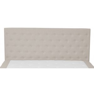 S�nggavel med knappar 160 cm bred beige