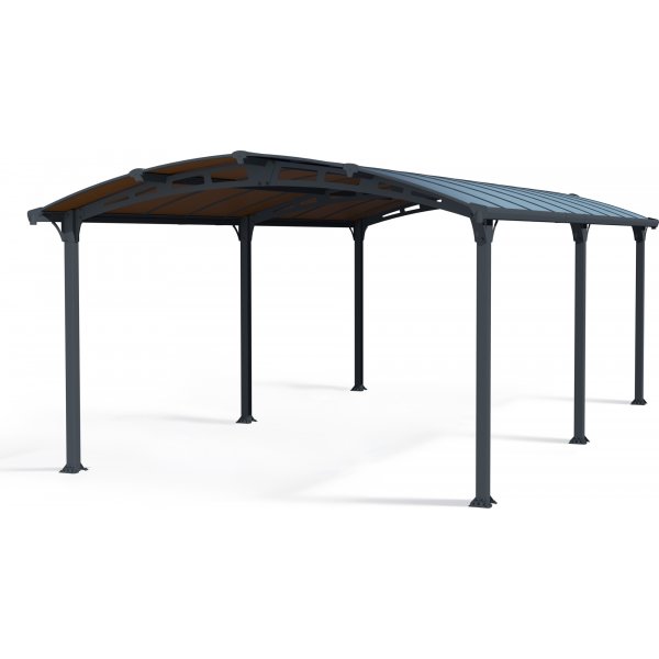 Canopia Arcadia Metal Carport 3,6 x 6,5 - Grå Canopia Arcadia Metal Carport 3,6 x 6,5 - Grå