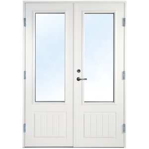 Paraltandörr med klarglas - Bröstningshöjd 600 mm + Tryckespaket - Altandörrar, Ytterdörrar, Dörrar & portar
