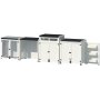 Modular Garden Vxthus 1.8m - Vitlackerad