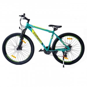 Mountainbike Deo 27.5" - Bl�/gr�n + L�sk�tting