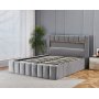 S�ngram med led-belysning 160x200 cm