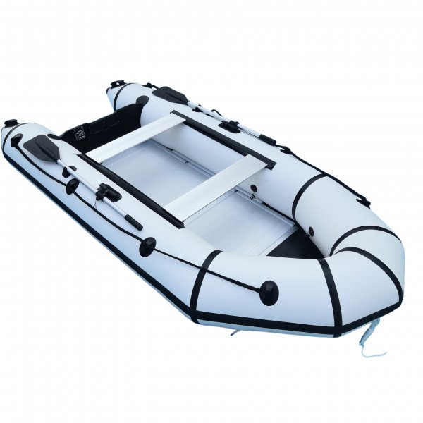 Gummibåt 330 cm - Svart och Vit Gummibåt 330 cm - Svart och Vit