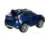 Bl BMW X6 fr barn - Med fjrrkontroll