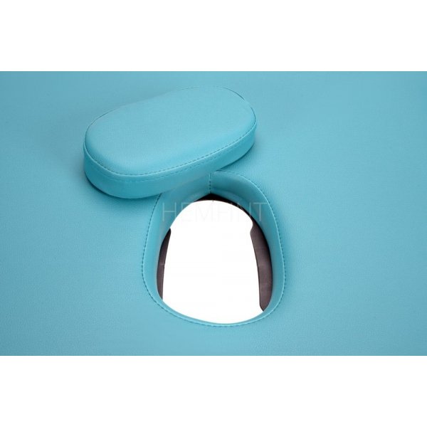 Massagebänk med träben - 3 zoner - Enfärgad Massagebänk med träben - 3 zoner - Enfärgad