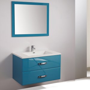 Läs mer om Badrumsmöbler MF-1812 - Tvättställ med spegel - Badrumspaket, Badrumsmöbler