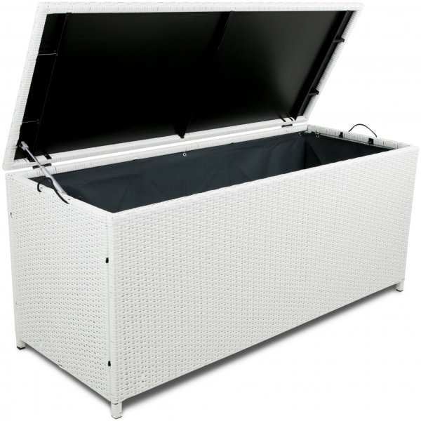 Alma tyynylaatikko valkoinen synteettinen rottinki