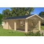 Tool - Carport STOCKHOLM, 800x340 27,2m2 - balik 70 mm tjock!