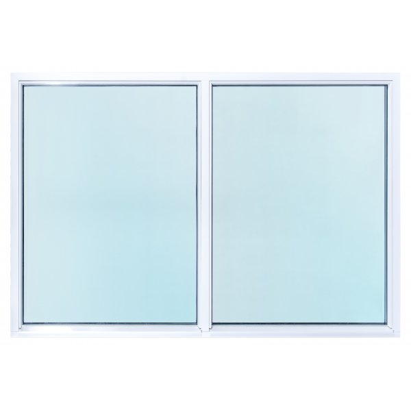 Fast fönster med bågpost - aluminium - 3-glas U-värde 1,1 + Karmhylsor Fast fönster med bågpost - aluminium - 3-glas U-värde 1,1 + Karmhylsor