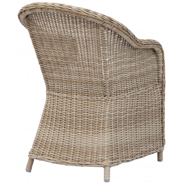 Mercury-nojatuoli synteettistä rottinkia - Natural + Puhdistussuihke ulkokalusteisiin Mercury-nojatuoli synteettistä rottinkia - Natural + Puhdistussuihke ulkokalusteisiin