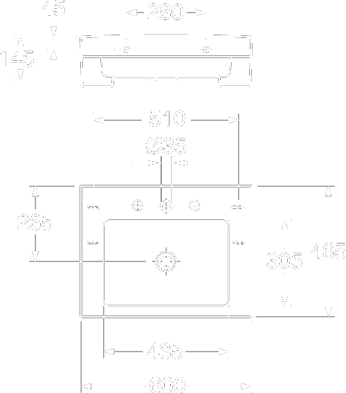 Gustavsberg ARTic 4600 bult- eller konsolmontage