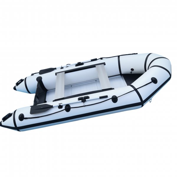 Gummibåt 330 cm - Svart och Vit Gummibåt 330 cm - Svart och Vit
