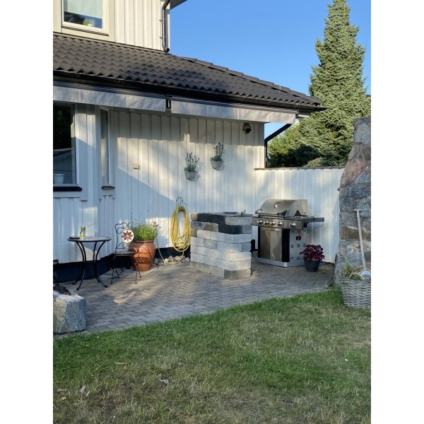 Gasolgrill i rostfritt st�l 5 Br�nnare och IR-Br�nnare - Dallas