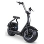 Elscooter Fatbike - Svart 1000W + Lsktting